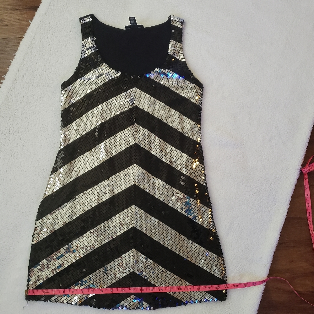 INC International Concepts Women's dress sequin size M sleeveless - Picture 10 of 11